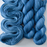 Blueberries - Miss Babs Laurel Falls Shaniko Merino wool yarn