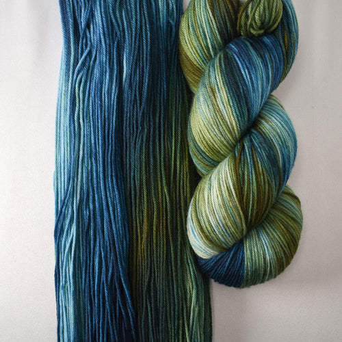 Blue Dasher - Miss Babs Yowza yarn