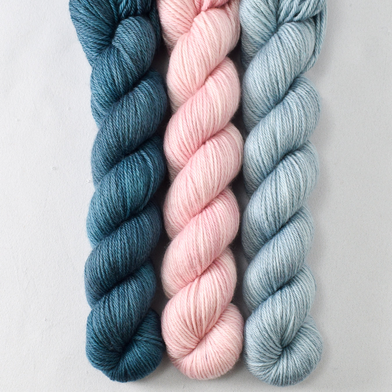 Blue Ocean, Sugar, and Flounce - Miss Babs Yowza Mini Trio