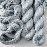 Blue Slate - Miss Babs Damask Silk and Linen yarn