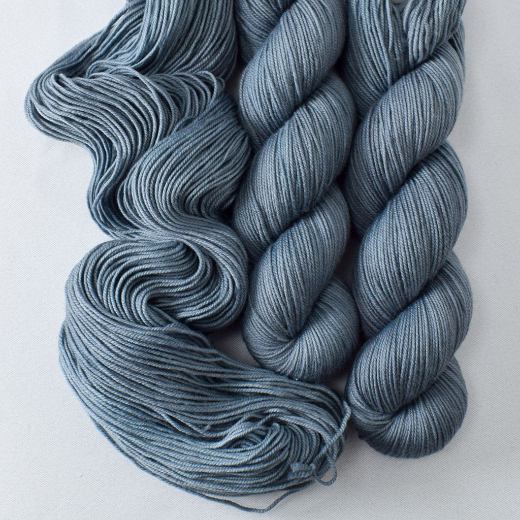 Blue Slate - Miss Babs Laurel Falls Shaniko Merino wool yarn