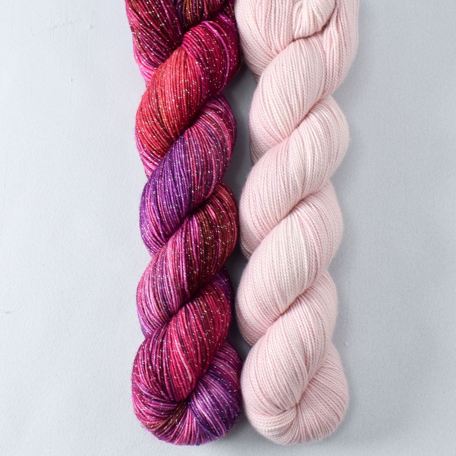 Bodacious, and Sugar - Miss Babs Mosaicoscope Shawl Set