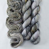 Boot Scootin' - Miss Babs Estrellita fingering weight superwash merino and Lurex yarn
