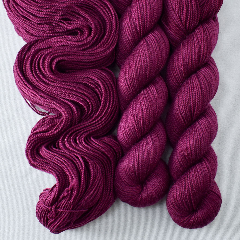 Bougainvillea - Miss Babs Yummy 2-Ply superwash Merino wool yarn