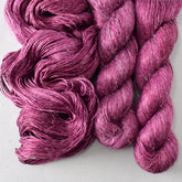 Bougainvillea - Miss Babs Damask Silk and Linen yarn