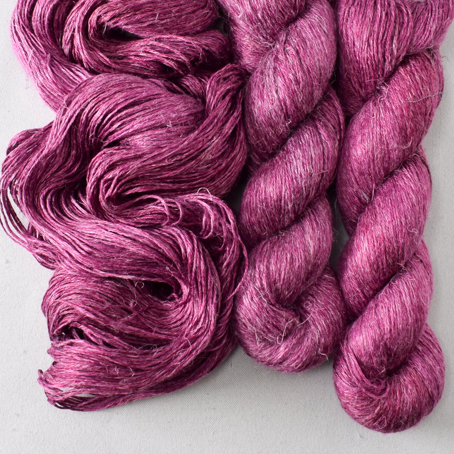 Bougainvillea - Miss Babs Damask Silk and Linen yarn
