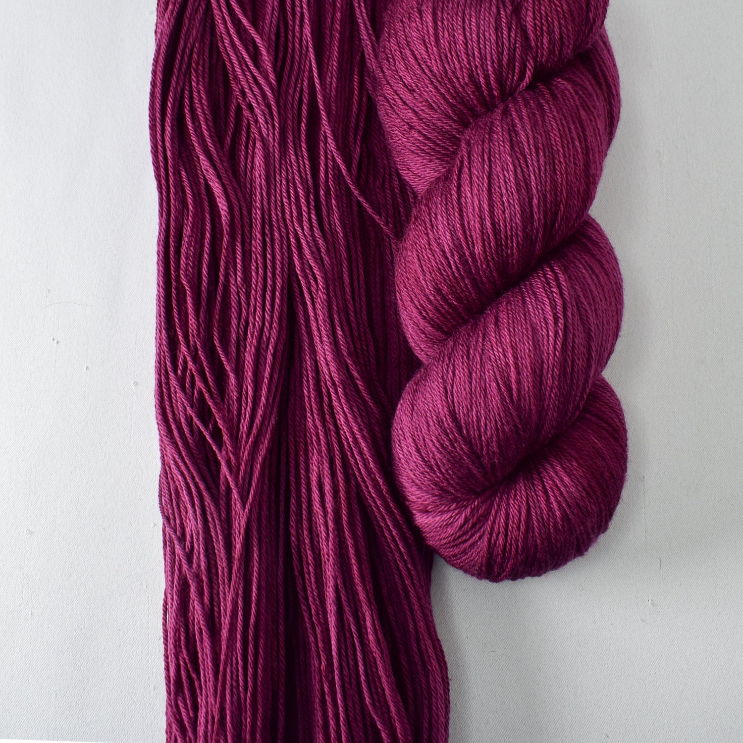 Bougainvillea - Miss Babs Yowza superwash Merino wool yarn