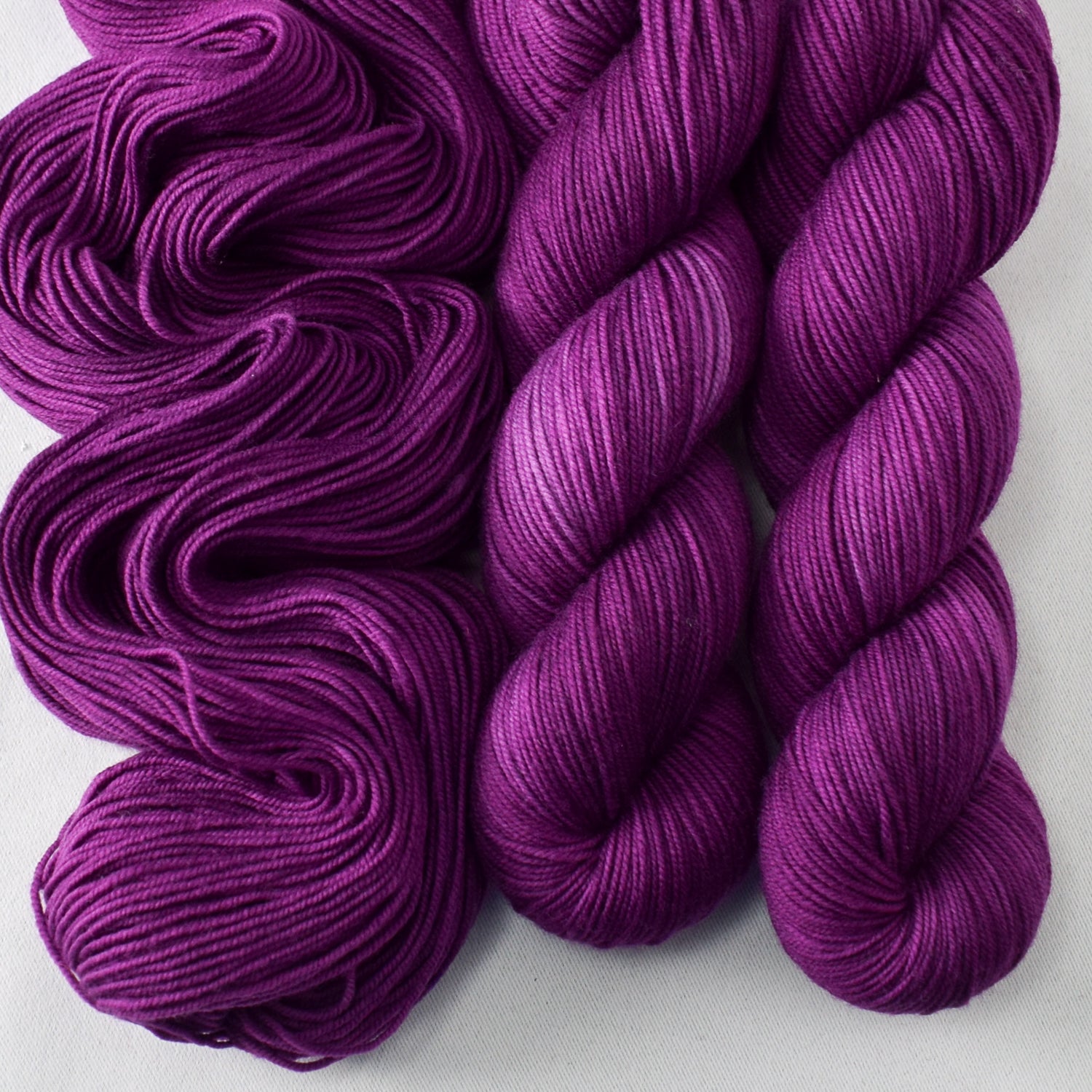 Boysenberry - Miss Babs Laurel Falls Shaniko Merino wool yarn