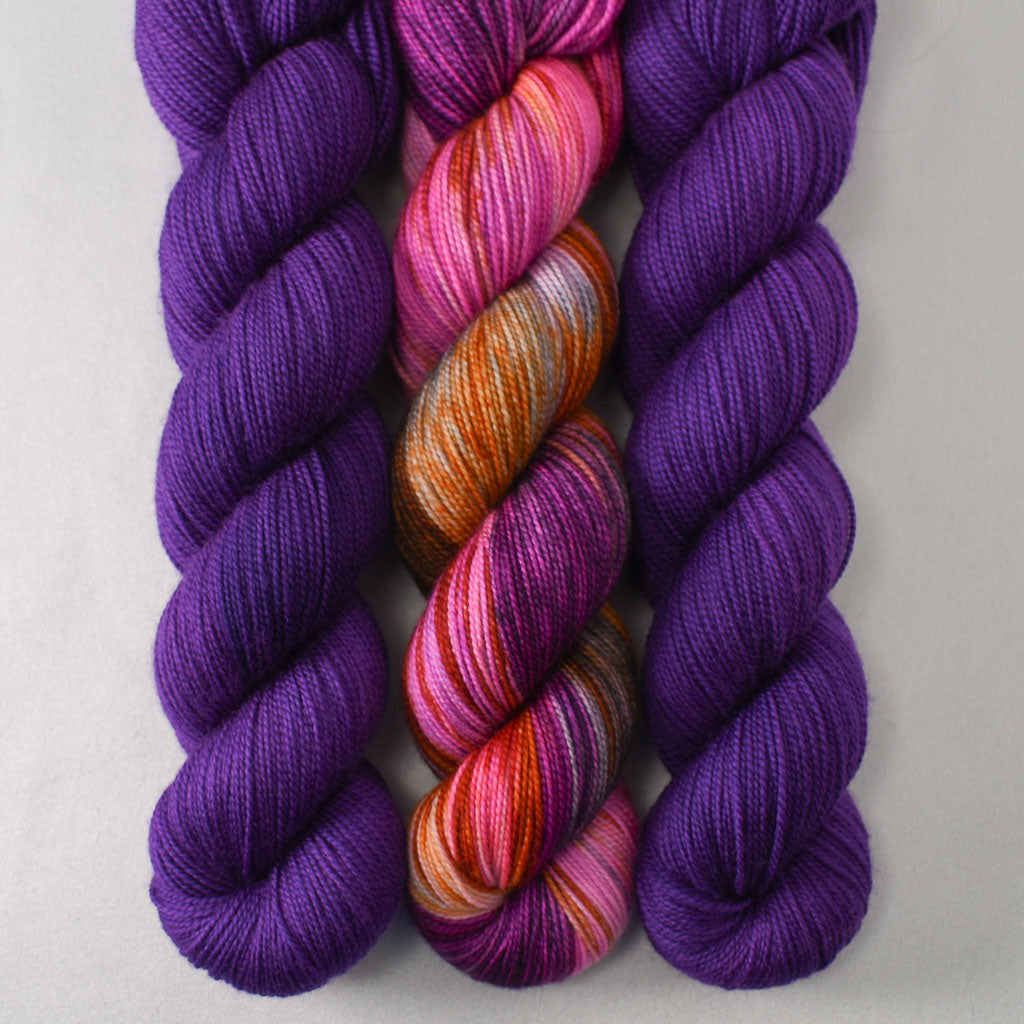 Brazen and Deep Sea Jellyfish - Miss Babs Yummy 2-Ply Yellow Brick Rodeo Set