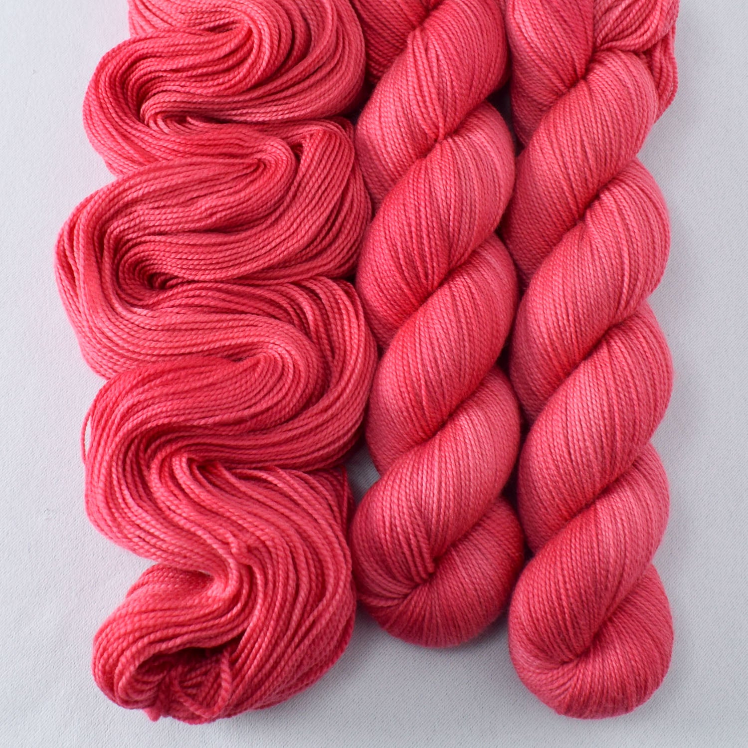 Caribbean Flamingo - Miss Babs Yummy 2-Ply superwash Merino wool yarn