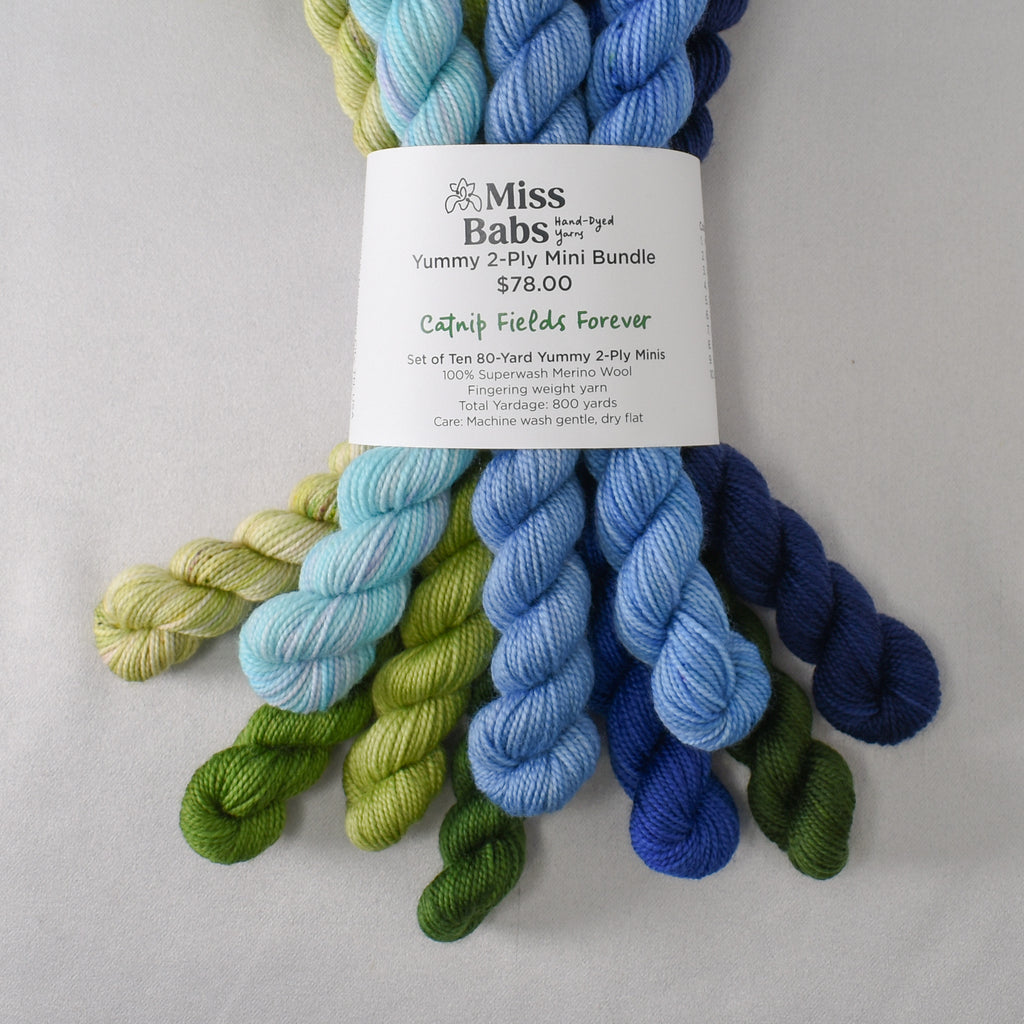 Catnip Fields Forever - Yummy 2-Ply Mini Bundle - Babette