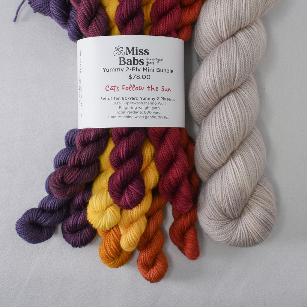 Cats Follow the Sun with Lace Murex - Tabby Road Set - Babette