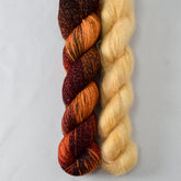 Catskills Hike (E) and Wheaten (M) - Miss Babs Shiftling Shawl Set