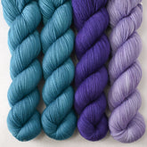 Celtic, Clematis, and Orchid - Miss Babs Photo 51: The DNA Shawl Set
