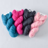 Celtic, Marfak, Pewter, and Fairy Floss - Miss Babs Gnana's Visit: Toe Quartet