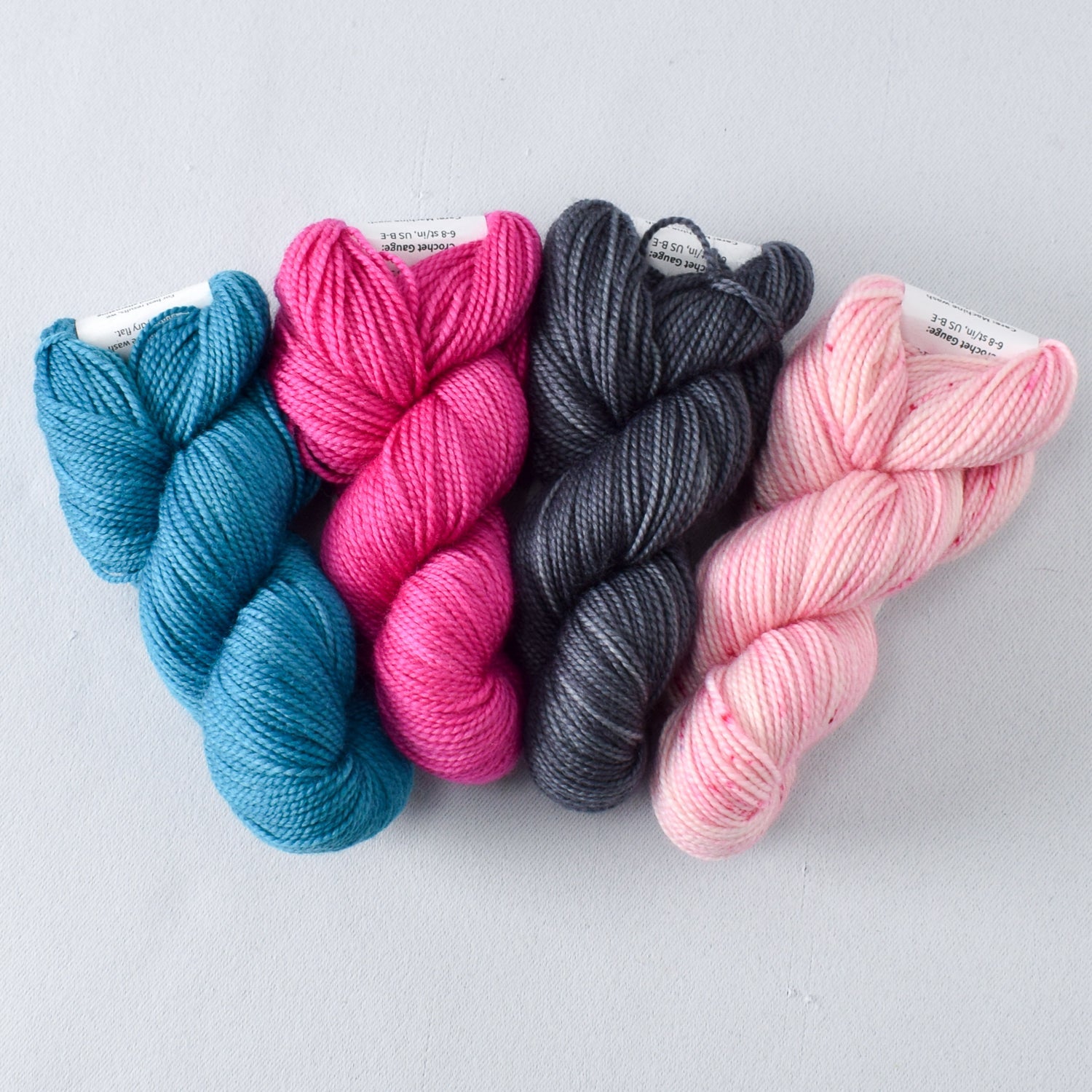 Celtic, Marfak, Pewter, and Fairy Floss - Miss Babs Gnana's Visit: Toe Quartet