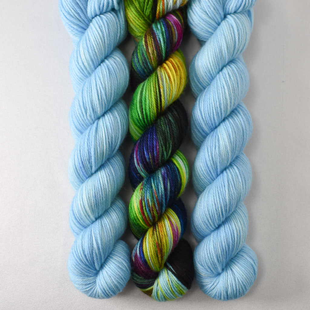 Chirp and Ziggy Stardust - Miss Babs Yowza Mini Killer Queen Cowl Set