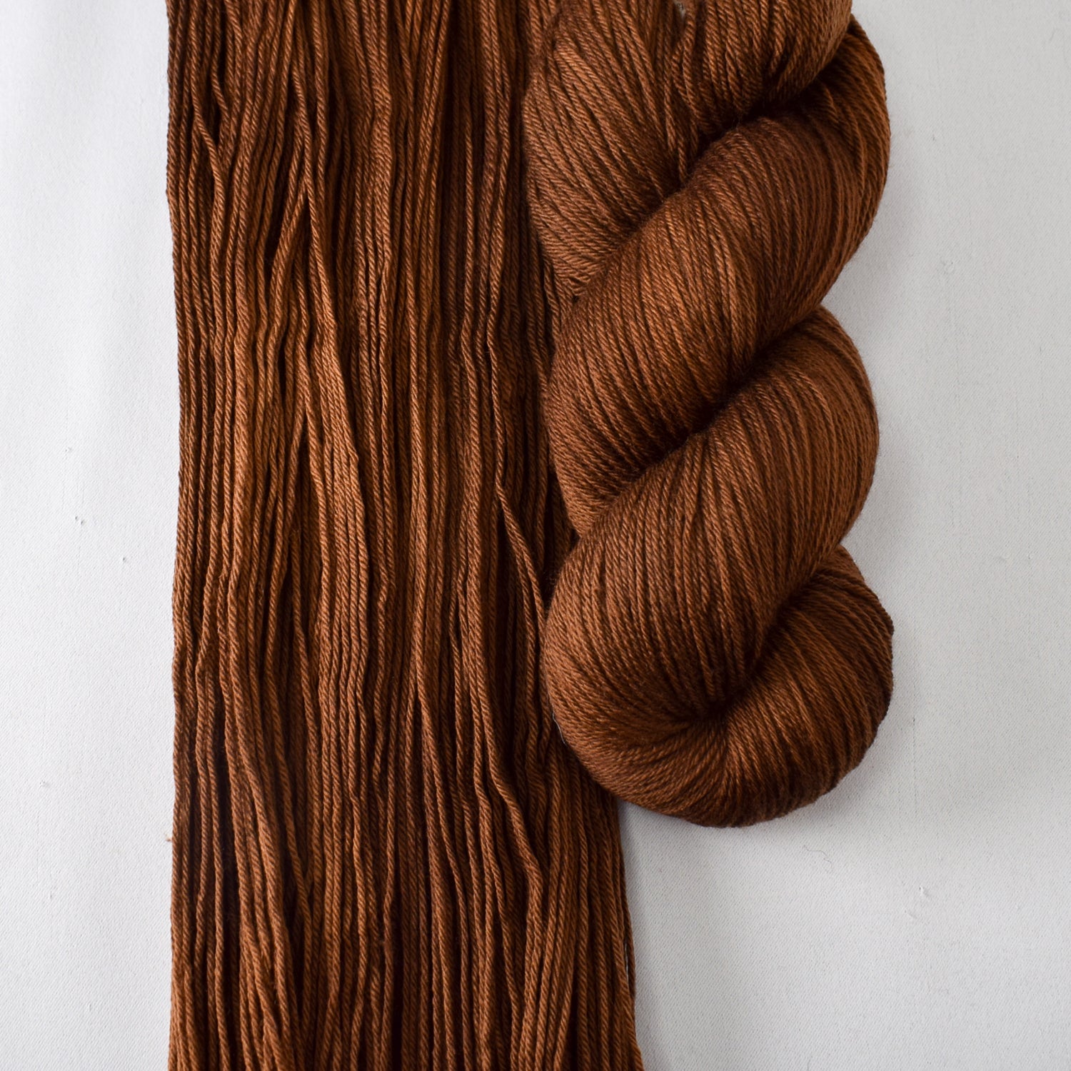 Chocolate - Miss Babs Yowza superwash Merino wool yarn