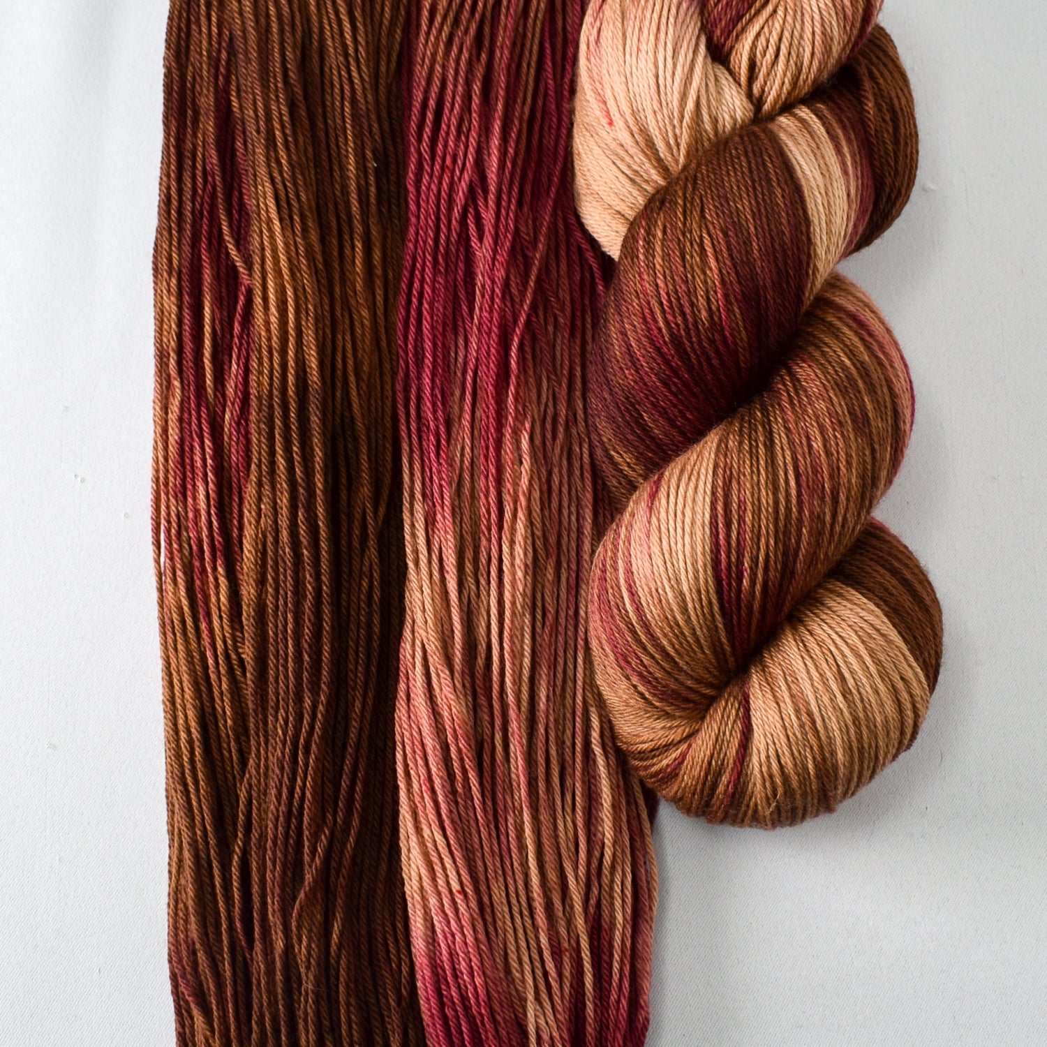 Chocolate Roses - Miss Babs Yowza superwash Merino wool yarn