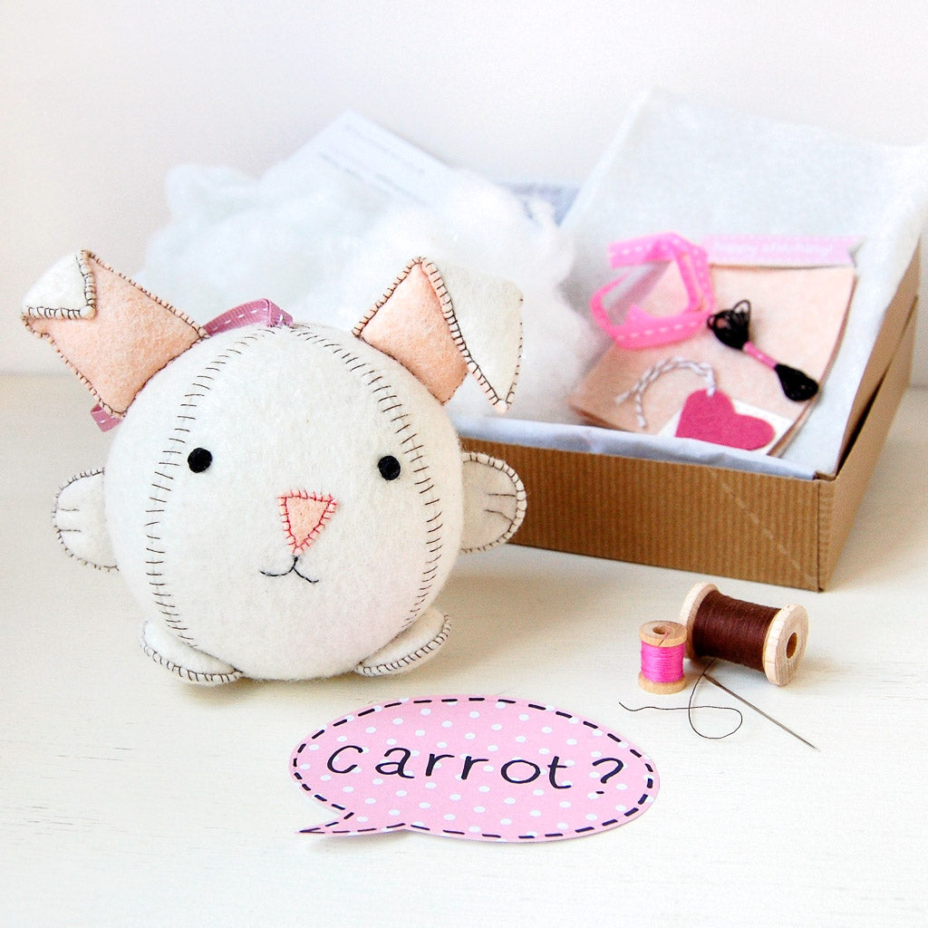 Clara and Macy Rabbit Sewing Kit