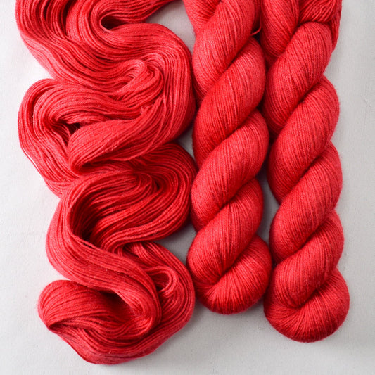 Classic Red - Miss Babs Katahdin 437 yarn