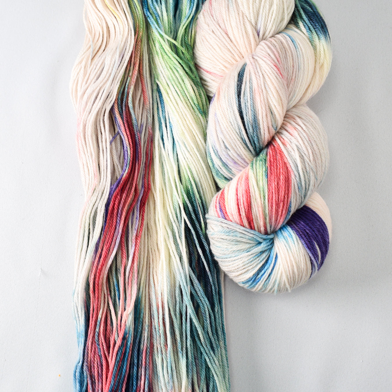 Clownin' 'round - Miss Babs Yowza superwash Merino wool yarn