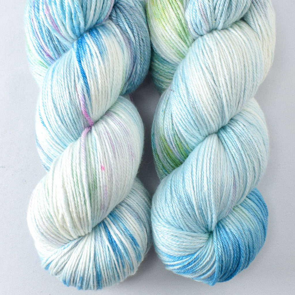 Coastal Breeze - Miss Babs Big Silk wool and silk blend yarn