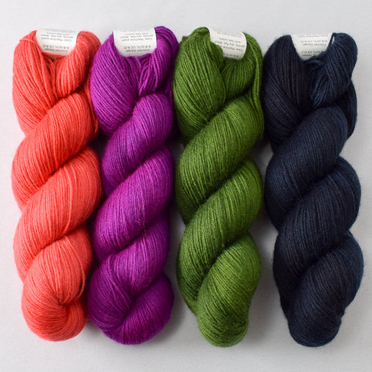Coral, Violaceous, Herbalist, and Eternity - Miss Babs Katahdin 437 Quartet
