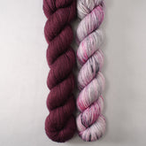 Cordovan and Hearts and Arrows - Miss Babs Yowza Mini Duo