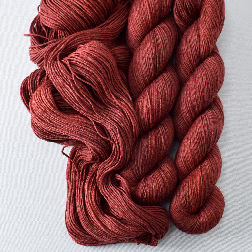 Corset - Miss Babs Putnam Merino wool and nylon sock yarn