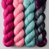 Corundum, Bikini Bottom, By the Sea, and Lights Out - Miss Babs Yummy 2-Ply Quartet