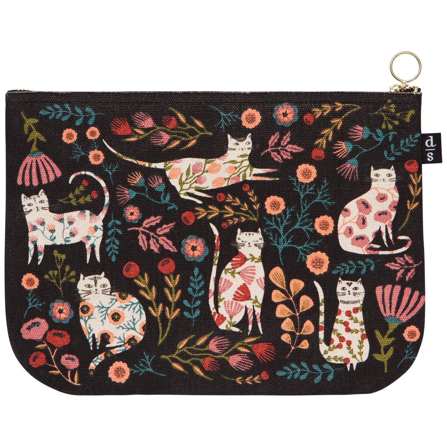 Danica Studio - Catbloom Large Zipper Pouch