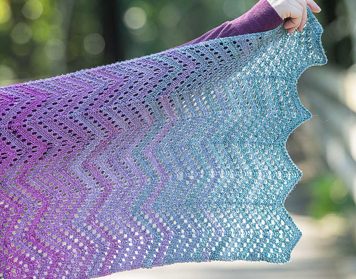 Dancing Ledge Shawl