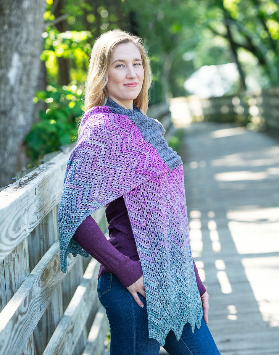 Dancing Ledge Shawl