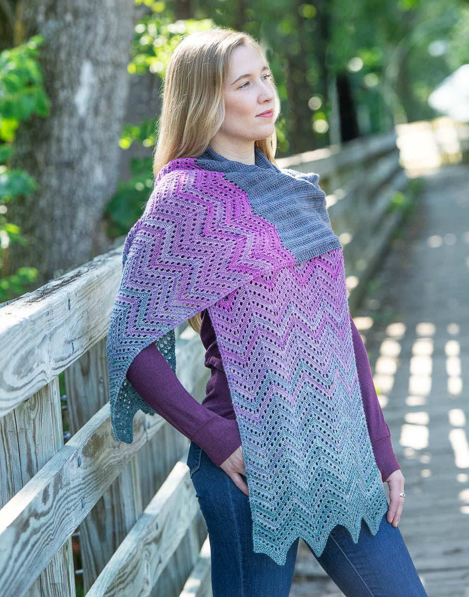 Dancing Ledge Shawl