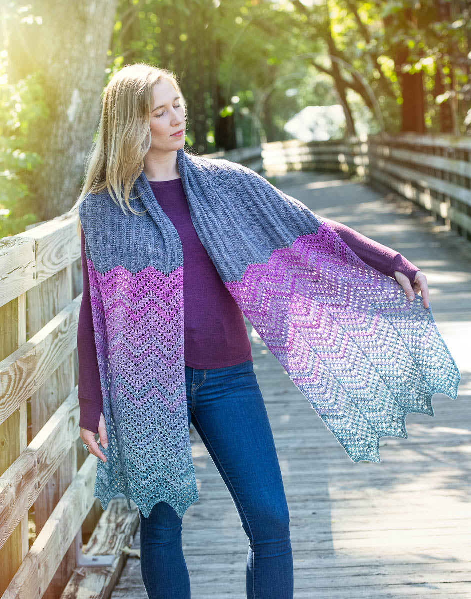 Dancing Ledge Shawl