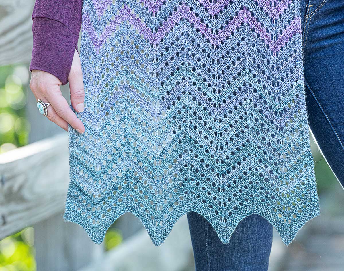 Dancing Ledge Shawl
