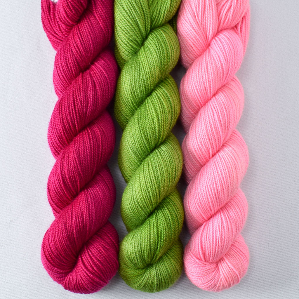 Cassiopeia, Yo Mama, and Cat's Meow - Miss Babs Yummy 2-Ply Trio