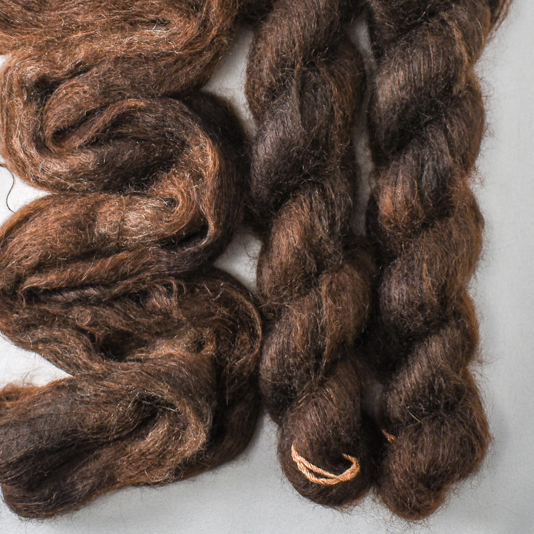 Dark Chocolate - Miss Babs Moonglow yarn