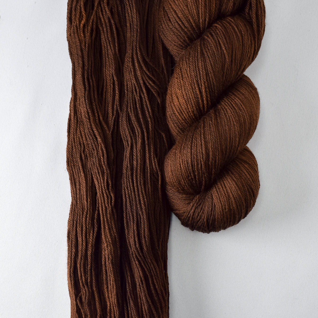 Dark Chocolate - Miss Babs Yowza superwash Merino wool yarn