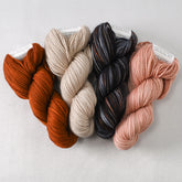 Dark Cygnus, Coastal Fog, S'mores, and Mesilla - Miss Babs Toe Quartet
