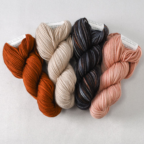 Dark Cygnus, Coastal Fog, S'mores, and Mesilla - Miss Babs Toe Quartet