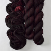 Dark Fury - Miss Babs Yummy 2-Ply superwash Merino wool yarn