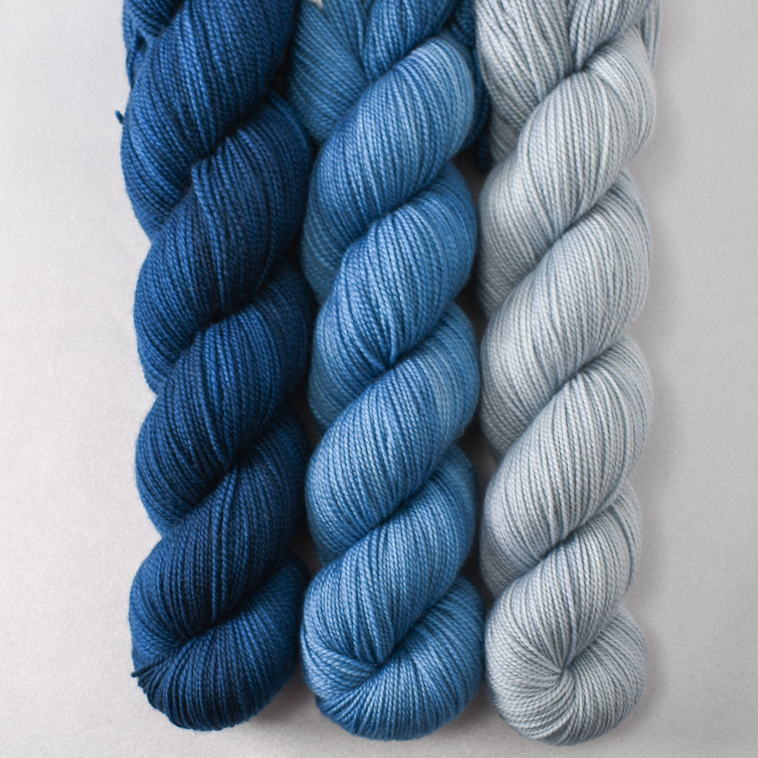 Dark Orion, Bellatrix, and Faded - Miss Babs Yummy 2-Ply Trio