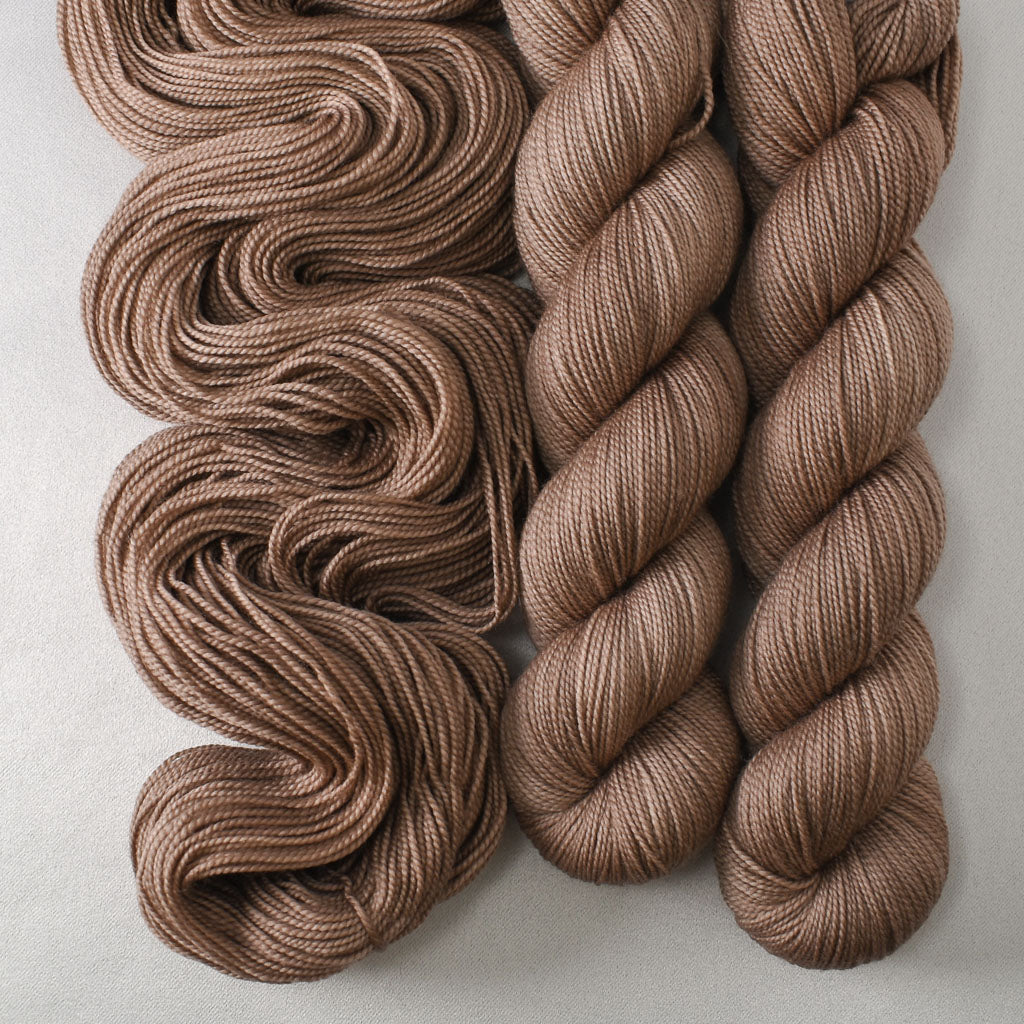 Dark Parchment - Miss Babs Yummy 2-Ply yarn