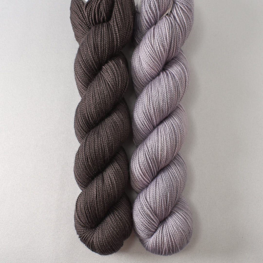 Dark Pegasus and Provence - Miss Babs 2-Ply Duo