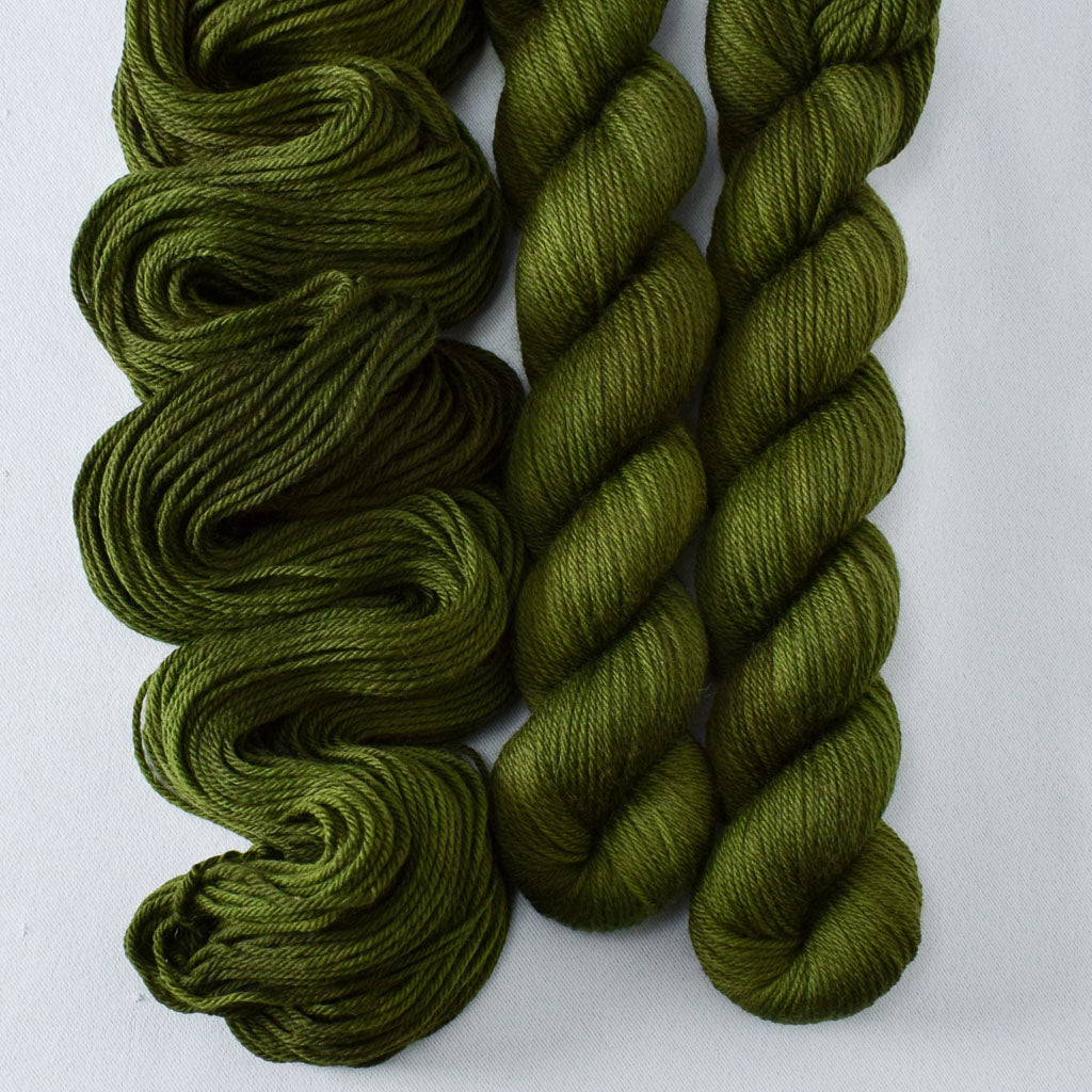 Dark Terrapin Station - Miss Babs Yowza Mini superwash Merino wool yarn