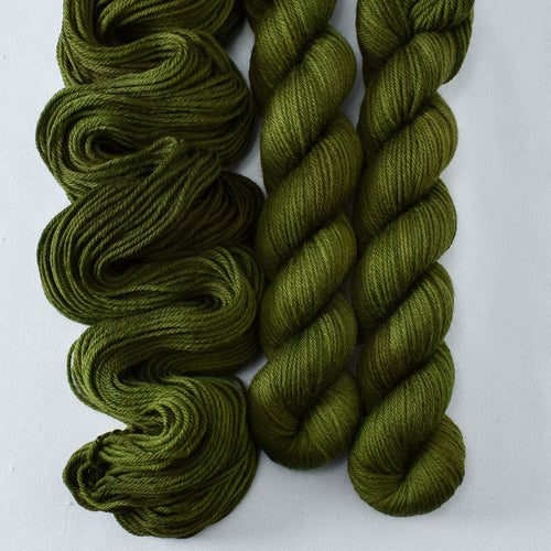 Dark Terrapin Station - Miss Babs Yowza Mini superwash Merino wool yarn