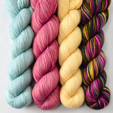 Deer Moss, Socorro, Wheaten, and Almost Paradise - Miss Babs Yummy 2-Ply Quartet