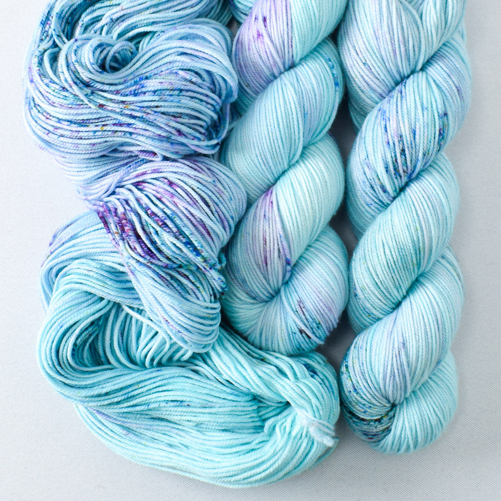 Defender of the Snax - Miss Babs Laurel Falls Shaniko Merino wool yarn